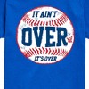 Boys' - Instant Message - It Ain't Over Baseball Short Sleeve Graphic T-Shirt - 2 of 4