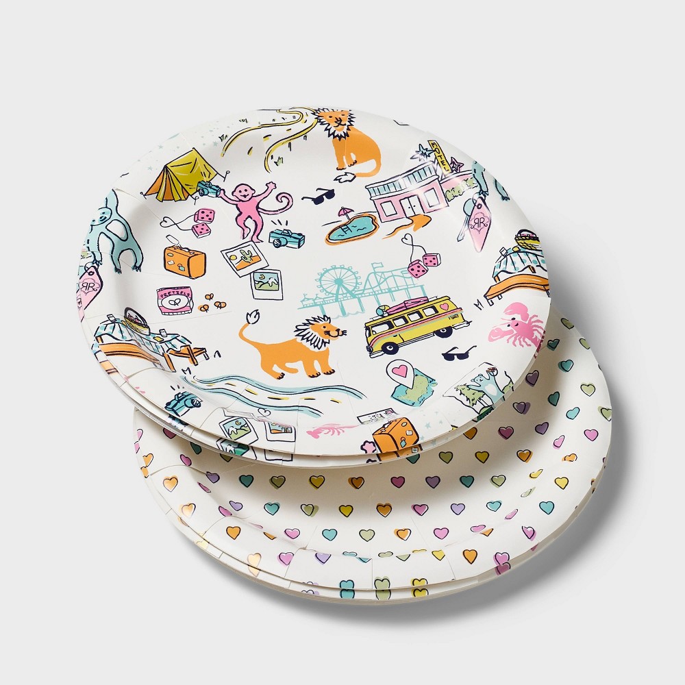 UPC 196504228818 - 10ct Assorted Paper Plate Set - Roller Rabbit x ...