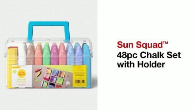 48pc Chalk Set with Holder - Sun Squad™ : Target