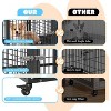 Heavy Duty Dog Crate, 48 Inch Dog Crate with Double Door, 360° Lockable Wheels and Removable Tray - 3 of 4