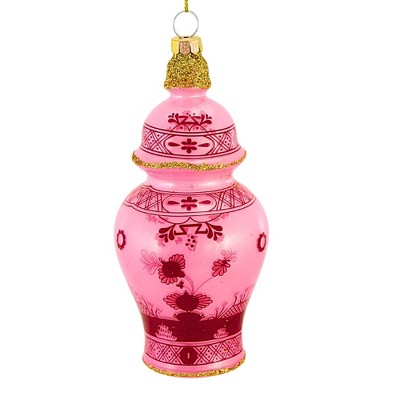 Cody Foster 4.5 Inch Gilded Urn Christmas Tree Ornament , Christmas Decor Glittered Luxury Urn (1PC)