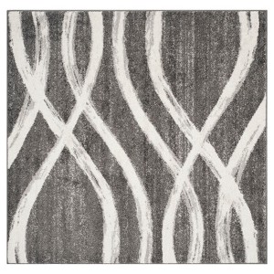 Adirondack Rug - Charcoal/Ivory - (6