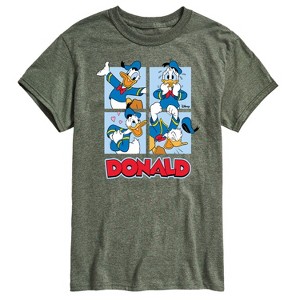 Men's - Disney - Donald Duck Grid Short Sleeve Graphic T-Shirt - 1 of 4