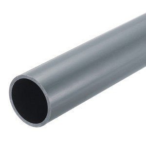 Unique Bargains PVC Water Plumb DIY Crafts High Impact Rigid Round Pipes 8" Length - 1 of 4