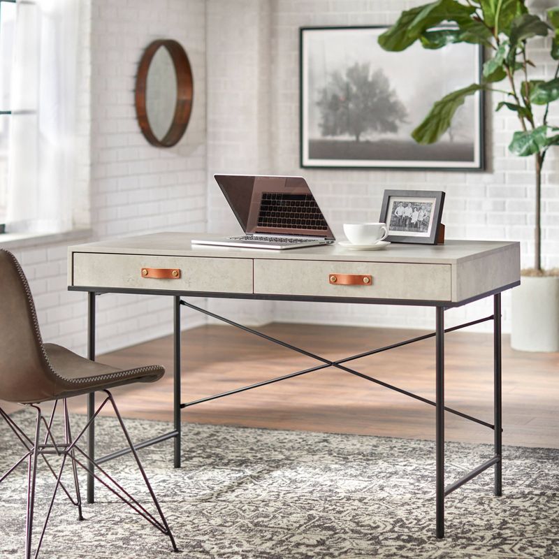 Augusta Vintage Desk Gray - Buylateral, 3 of 7
