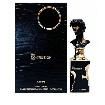 Lattafa His Confession 3.4 Eau De Parfum Spray
