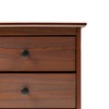 NicBex Mid-Century Modern Nightstand with 3 Drawer Bedside Table with Slanted Legs End Table for Living Room, Bedroom - 4 of 4