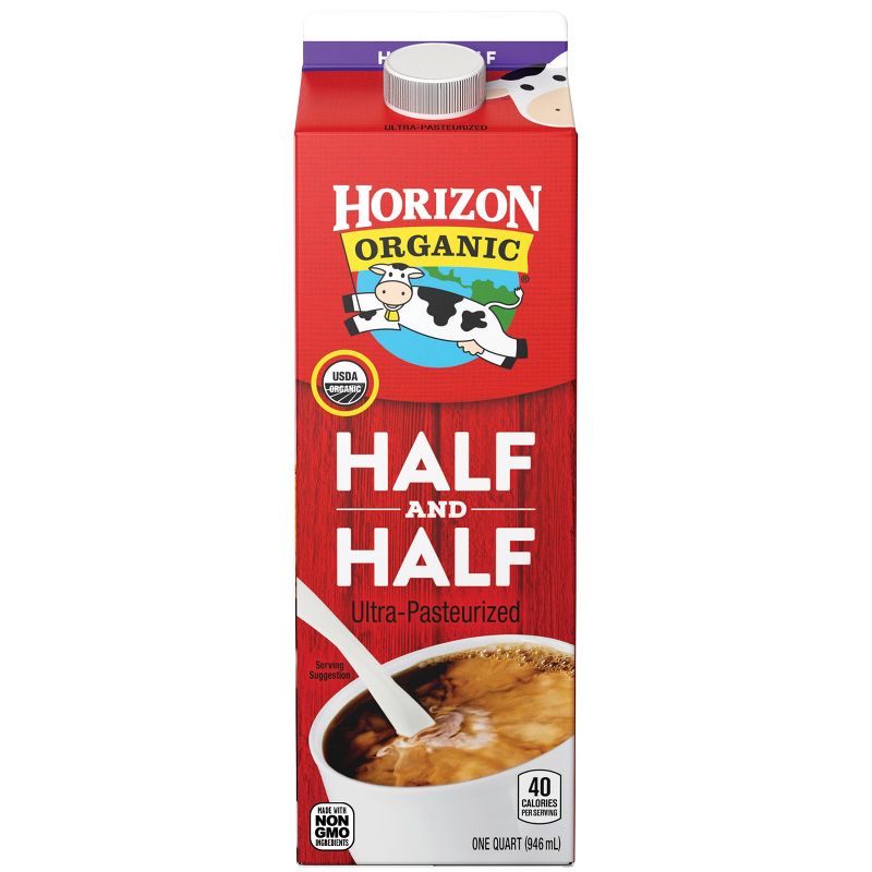 Horizon Organic Half &#38; Half - 1qt (32 fl oz), 3 of 7