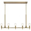 Kichler Lighting Torvee 5 - Light Chandelier in  Brushed Natural Brass - 3 of 3