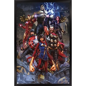 Trends International Marvel's Avengers - Unite Framed Wall Poster Prints - 1 of 4