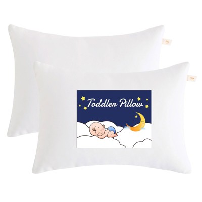 Down Alternative Toddler Pillows, Machine Washable Soft Travel Small Pillows - NTBAY