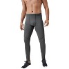 Anna-Kaci Active Men's Full-Length Compression Leggings with Side Pockets and Stretch Moisture-Wicking Fabric - 2 of 4