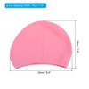 Unique Bargains Silicone Waterproof Non-Slip Bubble Textured Adult Swim Cap - 2 of 4