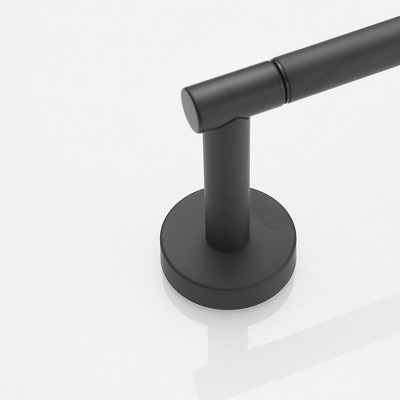 Matte Black Stainless Steel Wall Mounted Toilet Paper Holder