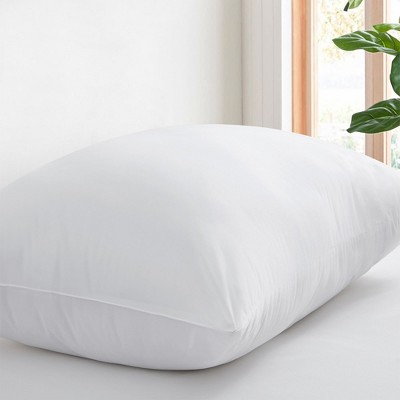 King Size White Hypoallergenic Polyester Bed Pillows, 2 Pack