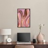 Doll Memories - Pink Geode Canvas Mineral Agate Geode Wall Art by Art Remedy Framed - 2 of 4