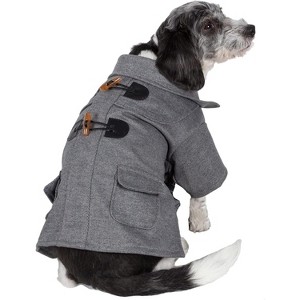 Pet Life Military Static Rivited Fashion Collared Wool Pet Coat - 1 of 1