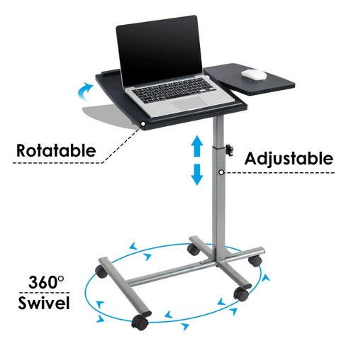 Target desk cheap on wheels