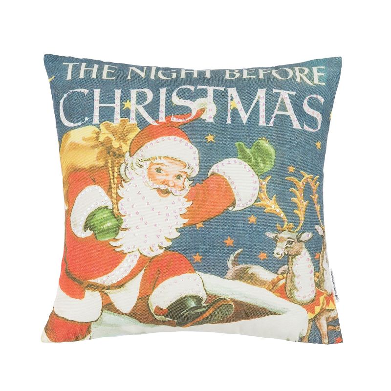 Gallerie II Night Before Christmas Throw Pillow, 1 of 3