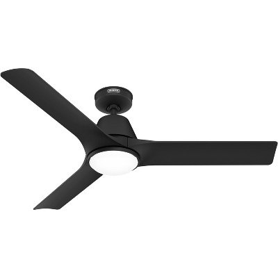 Hunter Fan 52" Aeronaut Wi-Fi Energy Star Damp Rated Ceiling Fan with LED Light Kit and Handheld Remote