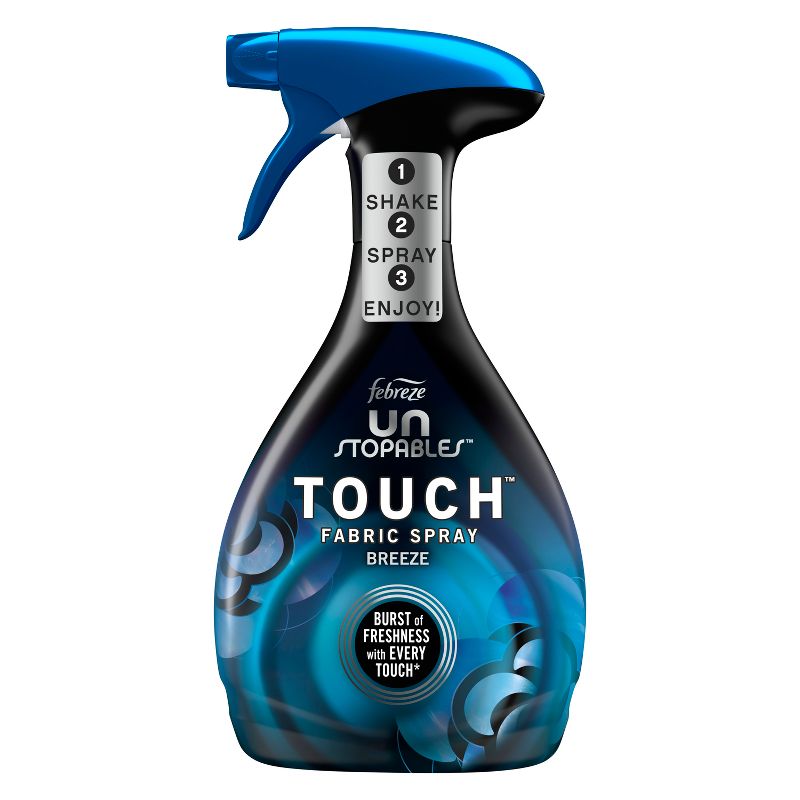 Febreze Unstopables Touch Fabric Spray and Odor Fighter - Breeze - 27 fl oz, 1 of 14