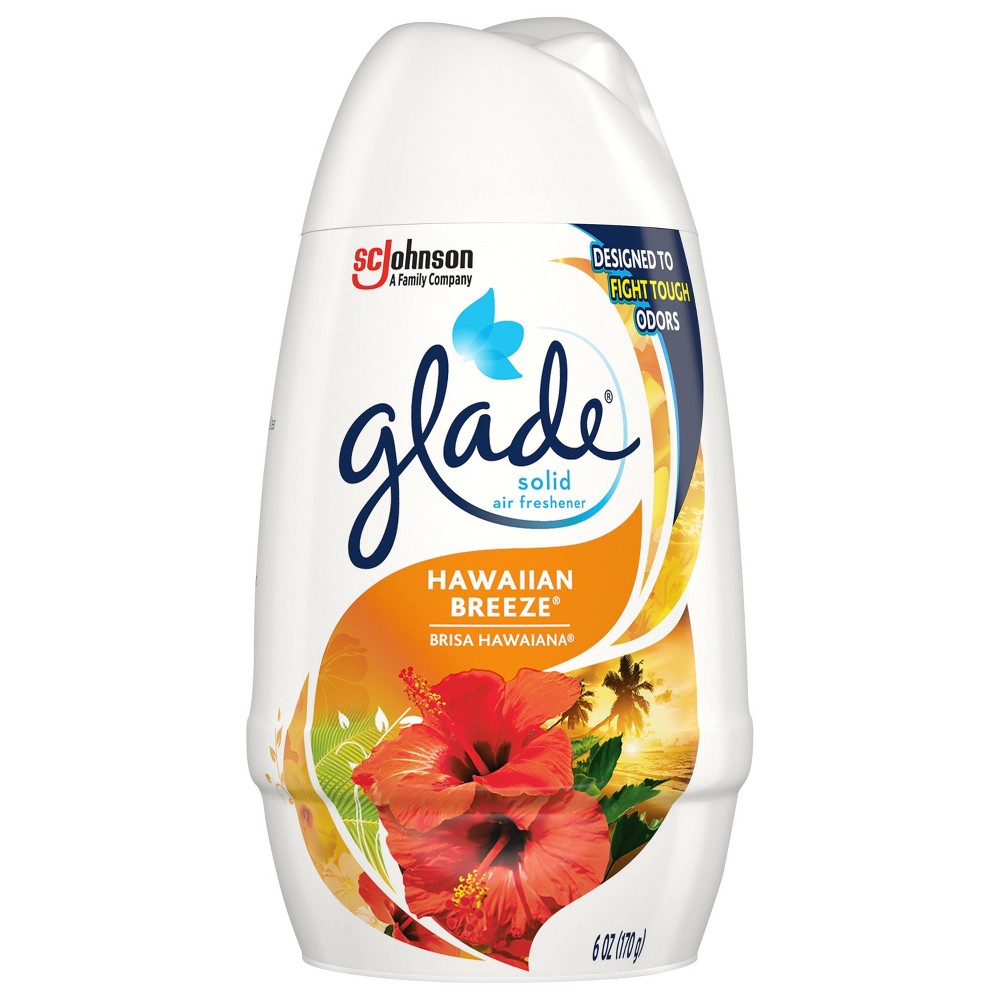 Glade Solid Air Freshener 1 CT, Hawaiian Breeze, 6 OZ. Total