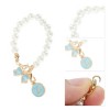 Unique Bargains Pearl Chain Bow Water Cup Pendant 1 Pc - 4 of 4