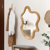 Okak Modern Irregular Decorative Wall Mirror for Entryway,Bathroom,Large Home Decor Vanity Mirror for Bedroom,Living Room - 3 of 4