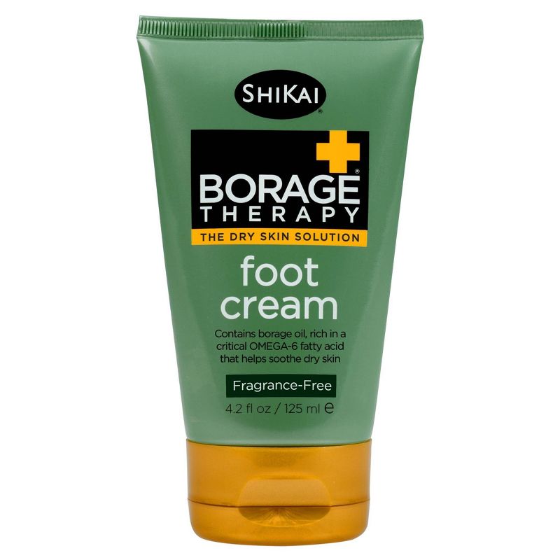 ShiKai Borage Therapy Foot Cream Unscented - 4.2 fl oz, 1 of 5