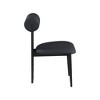 Meridian Furniture,Dario Vegan Leather Dining Chair, Set of 2 - 4 of 4