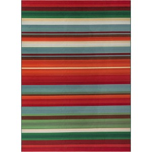 Unique Loom    Outdoor Modern Jaco Area Rug - 1 of 4
