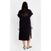 Women's Plus Size Shereen Dress - black | CITY CHIC - image 3 of 4