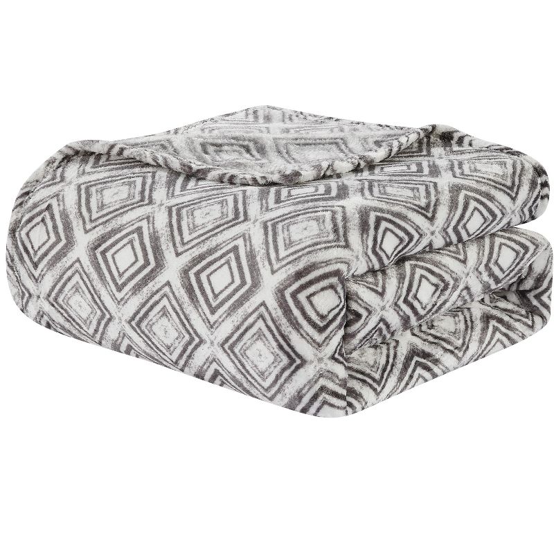 Noble House Super Soft and Ultra Comfy Luxe Printed Blanket - Peralto, 2 of 5