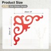 Unique Bargains Self-Adhesive DIY Mirror Wall Decal Stickers 4 Pcs - 2 of 4