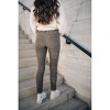 Women's Corduroy High Rise Skinny Pants - Olive and Paix - 3 of 3