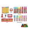 Mario Brothers Super Mario Deluxe Activity Set with Carrying Tin, Coloring Sheets, Tattoos, Stickers, & Art Supplies - 2 of 4
