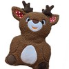 Dog Star Christmas Reindeer Fleece Squeakers Dog Toy - 3 of 3