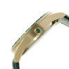 Peugeot Women's 40mm Green Boyfriend Watch with Baguette Crystals - 3 of 4