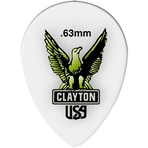 Clayton Acetal Small Teardrop Guitar Picks - 1 of 4