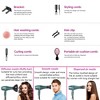 Morfone 12pcs-in-1 Hair Drying Set - Hair Dryer. Quickly dries hair - Compact and portable, suitable for the whole family - Gift set. - 4 of 4