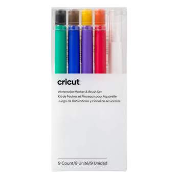 48ct Aquarelle Half Pan Water Brush Pen Color Set In Tin Case - Kingart :  Target
