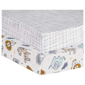 Trend Lab Flannel Playard Sheets - 2pk