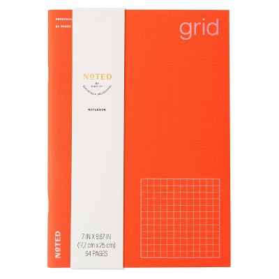 Noted by Post-it Soft Cover Grid Notebook 64 Pages