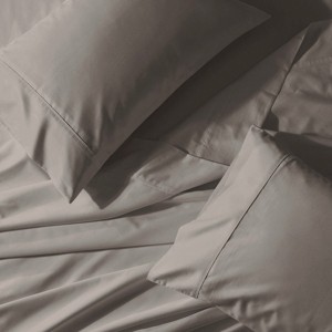 Twin XL Good Weight 100% Cotton Sateen Sheet Set - Deep Pockets (16 inches) - 1 of 4