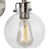 Generation Lighting Clara 9 3/4" High Satin Nickel 2-Light Wall Sconce - 3 of 3