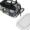 PetAmi Dog Purse Carrier, Airline Approved Soft Sided Pet Carrying Bag Pockets, Ventilated Puppy Cat Travel Carry Tote, Fleece Bed - 4 of 4