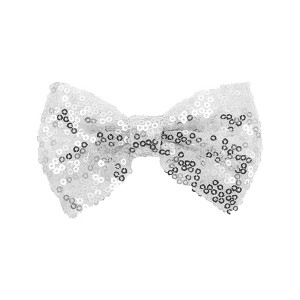 Unique Bargains Elegant Sequins Bow Hair Clip 1 Pc - 1 of 4