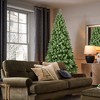 Moda Furnishings Pre-Lit PVC Christmas Tree with UL Lights, Auto-Unfold Memory Wire, Easy Assembly with Stable Metal Stand - 2 of 4