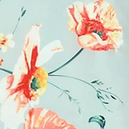 rreen red flower