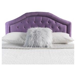 Killian Upholstered Full/Queen Headboard Light Purple - Christopher Knight Home